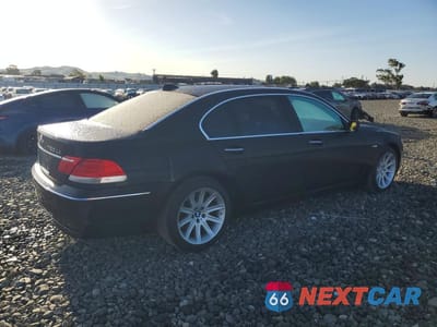 Trzecie zdjęcie samochodu z tyłu: 2006 BMW 750 LI VIN:WBAHN83596DT64068 - miniatura