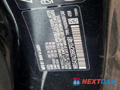 Zdjęcie 12 z 12 samochodu: 2024 BMW M4 COMPETITION VIN:WBS43AZ06RCP07481 - miniatura