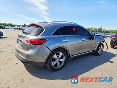 Trzecie zdjęcie samochodu z tyłu: 2009 INFINITI FX35 BASE VIN:JNRAS18W19M152307 - miniatura
