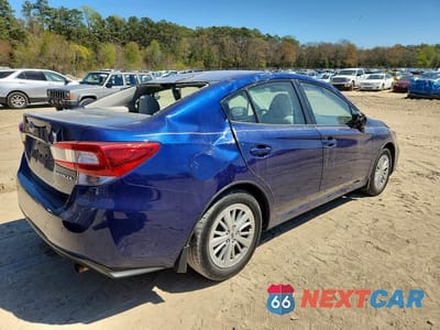 Trzecie zdjęcie samochodu z tyłu: 2018 SUBARU IMPREZA PREMIUM PLUS VIN:4S3GKAD60J3625155 - miniatura