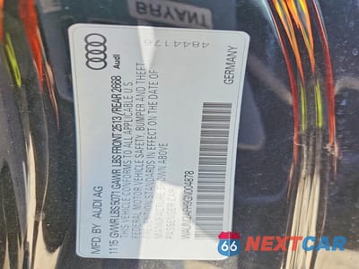 Zdjęcie 12 z 12 samochodu: 2016 AUDI A5 PREMIUM PLUS S-LINE VIN:WAUM2AFH9GN004878 - miniatura