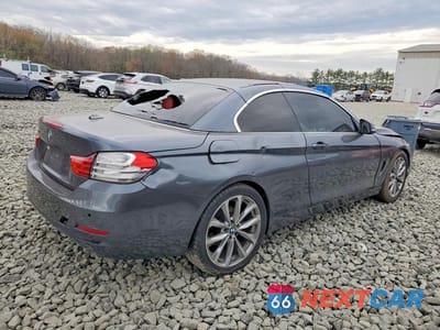 Trzecie zdjęcie samochodu z tyłu: 2016 BMW 428 XI SULEV VIN:WBA3T1C50GP823513 - miniatura