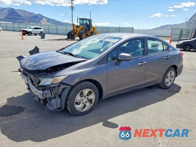 2014 HONDA CIVIC LX 19XFB2F5XEE050597 - główne zdjęcie licytacji z USA - miniatura