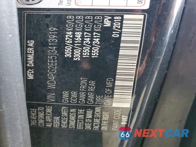 Zdjęcie 13 z 13 samochodu: 2018 MERCEDES-BENZ METRIS VIN:WD4PG2EE5J3413919 - miniatura