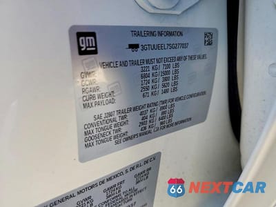Zdjęcie 12 z 12 samochodu: 2025 GMC SIERRA VIN:3GTUUEEL7SG277037 - miniatura