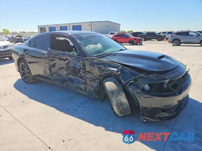 Czwarte zdjęcie samochodu z boku: 2019 DODGE CHARGER R VIN:2C3CDXCTXKH722160 - miniatura