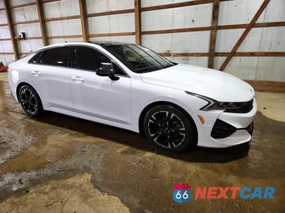 Czwarte zdjęcie samochodu z boku: 2022 KIA K5 GT LINE VIN:5XXG64J27NG099037 - miniatura