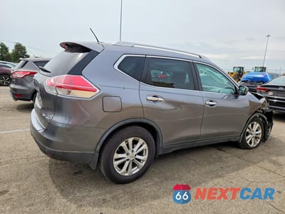 Trzecie zdjęcie samochodu z tyłu: 2015 NISSAN ROGUE SV VIN:KNMAT2MV9FP501143 - miniatura