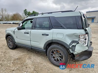 Drugie zdjęcie samochodu z przodu: 2021 FORD BRONCO SPORT BIG BEND VIN:3FMCR9B6XMRB34525 - miniatura