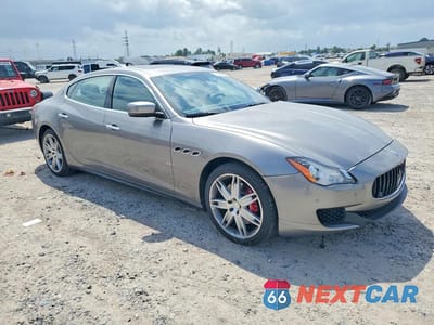 Czwarte zdjęcie samochodu z boku: 2015 MASERATI QUATTROPORTE S VIN:ZAM56RRAXF1131018 - miniatura