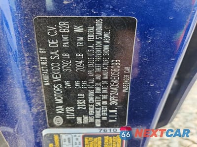 Zdjęcie 12 z 12 samochodu: 2019 KIA FORTE LXS VIN:3KPF24AD5KE056099 - miniatura