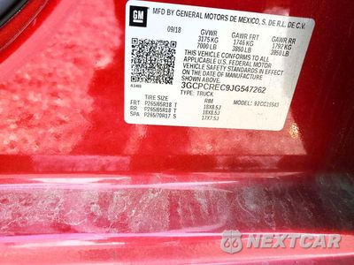 Zdjęcie 12 z 12 samochodu: 2018 CHEVROLET SILVERADO C1500 LT VIN:3GCPCREC9JG547262 - miniatura