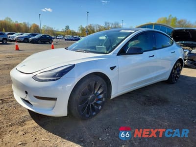 2023 TESLA MODEL 3 5YJ3E1EC7PF486034 - główne zdjęcie licytacji z USA - miniatura