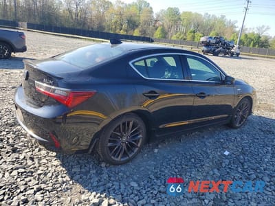 Trzecie zdjęcie samochodu z tyłu: 2021 ACURA ILX PREMIUM A-SPEC VIN:19UDE2F85MA007295 - miniatura