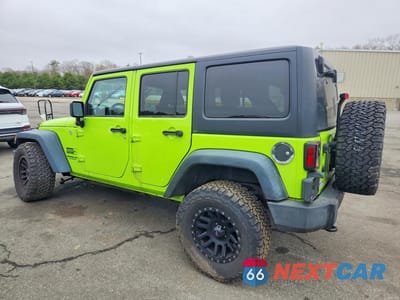 Drugie zdjęcie samochodu z przodu: 2012 JEEP WRANGLER UNLIMITED SPORT VIN:1C4HJWDGXCL262623 - miniatura