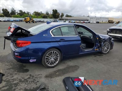 Trzecie zdjęcie samochodu z tyłu: 2019 BMW 530E VIN:WBAJA9C52KB393954 - miniatura