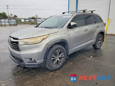 2016 TOYOTA HIGHLANDER XLE 5TDJKRFH6GS252617 - główne zdjęcie licytacji z USA - miniatura