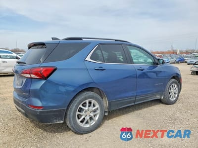 Trzecie zdjęcie samochodu z tyłu: 2024 CHEVROLET EQUINOX LT VIN:3GNAXUEG7RL121807 - miniatura