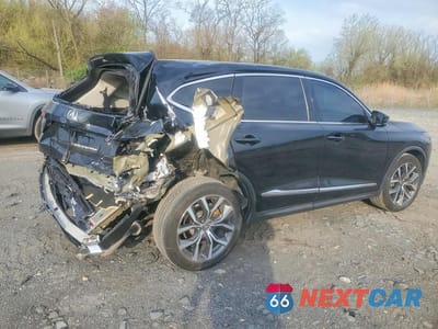 Trzecie zdjęcie samochodu z tyłu: 2022 ACURA MDX TECHNOLOGY VIN:5J8YE1H44NL007977 - miniatura