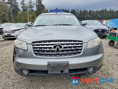 Piąte zdjęcie samochodu w środku: 2005 INFINITI FX35 BASE VIN:JNRAS08W45X219341 - miniatura