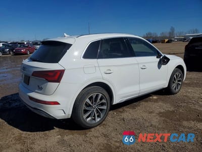 Trzecie zdjęcie samochodu z tyłu: 2021 AUDI Q5 PREMIUM VIN:WA1AAAFYXM2076785 - miniatura
