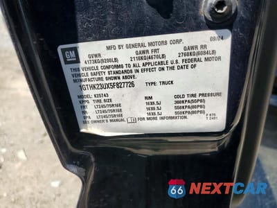 Zdjęcie 12 z 12 samochodu: 2005 GMC SIERRA K2500 HEAVY DUTY VIN:1GTHK23UX5F827726 - miniatura
