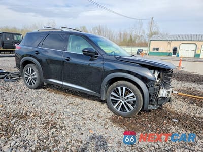 Czwarte zdjęcie samochodu z boku: 2023 NISSAN PATHFINDER PLATINUM VIN:5N1DR3DJ3PC250610 - miniatura
