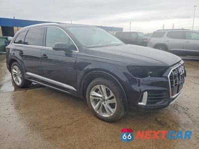 Czwarte zdjęcie samochodu z boku: 2021 AUDI Q7 PREMIUM PLUS VIN:WA1LJAF79MD024276 - miniatura