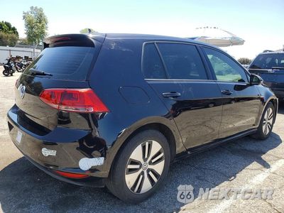 Trzecie zdjęcie samochodu z tyłu: 2016 VOLKSWAGEN E-GOLF SEL PREMIUM VIN:WVWPP7AU9GW903596 - miniatura