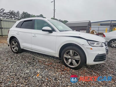 Czwarte zdjęcie samochodu z boku: 2018 AUDI Q5 PREMIUM PLUS VIN:WA1BNAFY5J2030267 - miniatura
