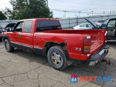 Drugie zdjęcie samochodu z przodu: 2002 CHEVROLET SILVERADO K1500 VIN:1GCEK19T22E210852 - miniatura