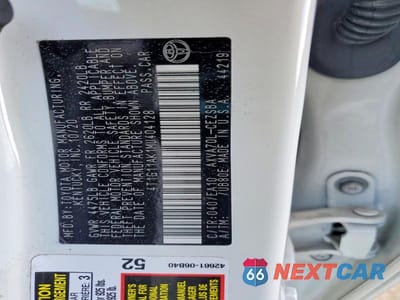 Zdjęcie 12 z 12 samochodu: 2021 TOYOTA CAMRY SE VIN:4T1G11AK1MU404128 - miniatura