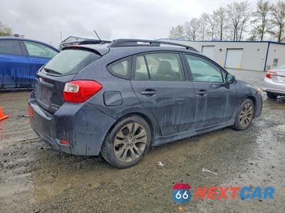Trzecie zdjęcie samochodu z tyłu: 2013 SUBARU IMPREZA SPORT PREMIUM VIN:JF1GPAL60DH803758 - miniatura