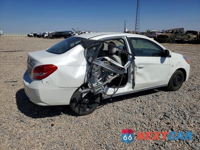 Trzecie zdjęcie samochodu z tyłu: 2019 MITSUBISHI MIRAGE G4 ES VIN:ML32F3FJ8KHF07618 - miniatura