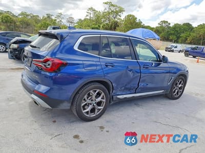 Trzecie zdjęcie samochodu z tyłu: 2024 BMW X3 SDRIVE30I VIN:5UX43DP09R9U28811 - miniatura