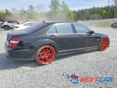 Trzecie zdjęcie samochodu z tyłu: 2008 MERCEDES-BENZ S 63 AMG VIN:WDDNG77X68A194736 - miniatura