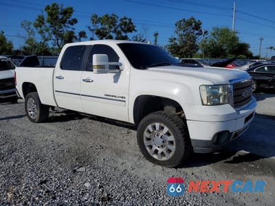 Czwarte zdjęcie samochodu z boku: 2012 GMC SIERRA K2500 DENALI VIN:1GT125E89CF105258 - miniatura