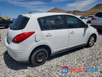 Trzecie zdjęcie samochodu z tyłu: 2007 NISSAN VERSA 1.8 S VIN:3N1BC13E37L379198 - miniatura