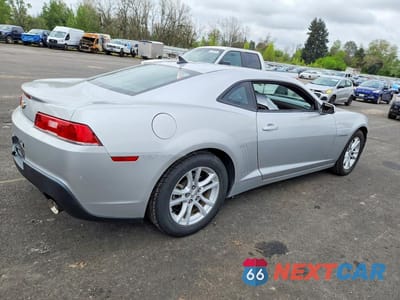 Trzecie zdjęcie samochodu z tyłu: 2015 CHEVROLET CAMARO LS VIN:2G1FB1E36F9311680 - miniatura