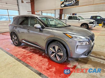 Czwarte zdjęcie samochodu z boku: 2023 NISS ROGUE SL AWD VIN:JN8BT3CB7PW193869 - miniatura