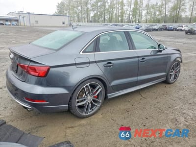 Trzecie zdjęcie samochodu z tyłu: 2018 AUDI S3 PRESTIGE VIN:WAUF1GFF3J1003074 - miniatura