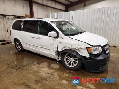 Czwarte zdjęcie samochodu z boku: 2014 DODGE GRAND CARAVAN SXT VIN:2C4RDGCG7ER405492 - miniatura