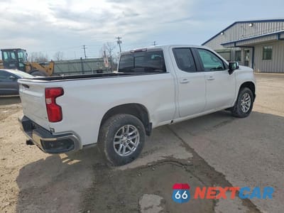 Trzecie zdjęcie samochodu z tyłu: 2020 CHEVROLET SILVERADO K1500 LT VIN:1GCRYDED0LZ245478 - miniatura