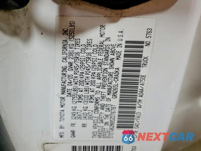 Zdjęcie 13 z 13 samochodu: 2005 TOYOTA TACOMA PRERUNNER ACCESS CAB VIN:5TETU62N95Z076787 - miniatura