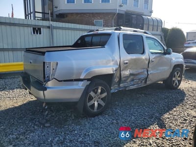Trzecie zdjęcie samochodu z tyłu: 2014 HONDA RIDGELINE RTL-S VIN:5FPYK1F64EB014501 - miniatura