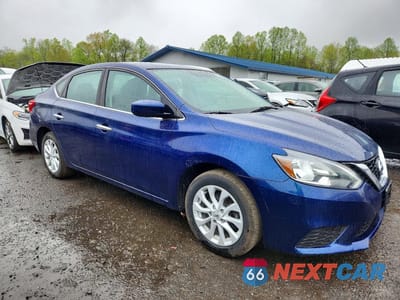 Czwarte zdjęcie samochodu z boku: 2019 NISSAN SENTRA SV VIN:3N1AB7AP6KY322141 - miniatura