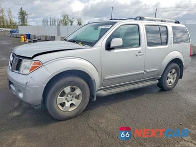 2006 NISSAN PATHFINDER S 5N1AR18W06C640527 - główne zdjęcie licytacji z USA - miniatura