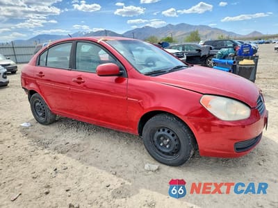 Czwarte zdjęcie samochodu z boku: 2011 HYUNDAI ACCENT GLS VIN:KMHCN4AC1BU616893 - miniatura