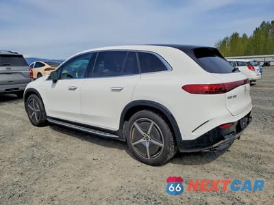 Drugie zdjęcie samochodu z przodu: 2023 MERCEDES-BENZ EQS SUV 580 4MATIC VIN:4JGDM4EB4PA022820 - miniatura