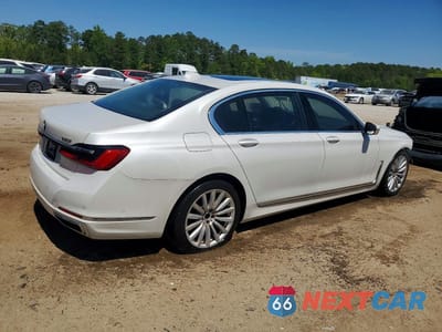 Trzecie zdjęcie samochodu z tyłu: 2020 BMW 740 I VIN:WBA7T2C08LCD87865 - miniatura